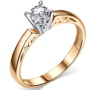 Кольцо золотое К132-1934 | Серьги золотые С132-1934 купить по цене 69525 руб. в ювелирном магазине ⭐️ «Золотая Подкова»