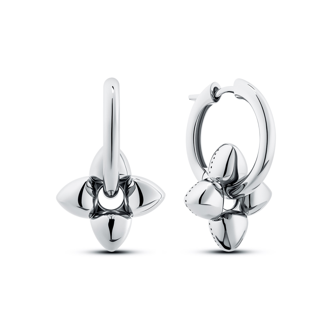 Серьги серебряные 01204-20-090101-00 | Колье серебряное 01204-50-090101-00 купить по цене 12215 руб. в ювелирном магазине ⭐️ «Золотая Подкова»