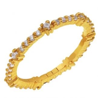 Кольцо золотое 821383 | Кольца без вставок купить по выгодной цене в ювелирном магазине ⭐️ «Золотая Подкова»