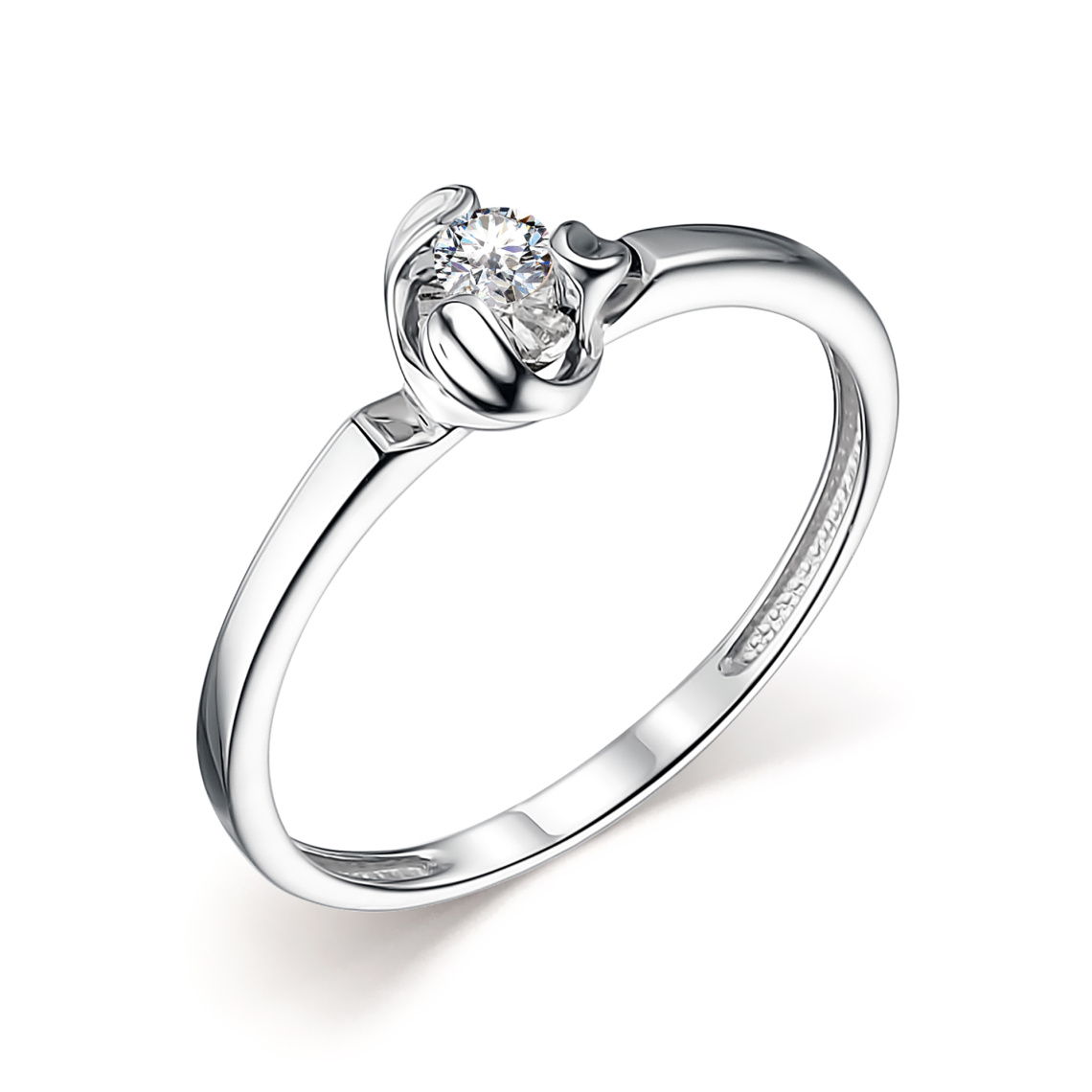 Кольцо золотое 14265-200 | Серьги золотые 24265-200 купить по цене 69855 руб. в ювелирном магазине ⭐️ «Золотая Подкова»