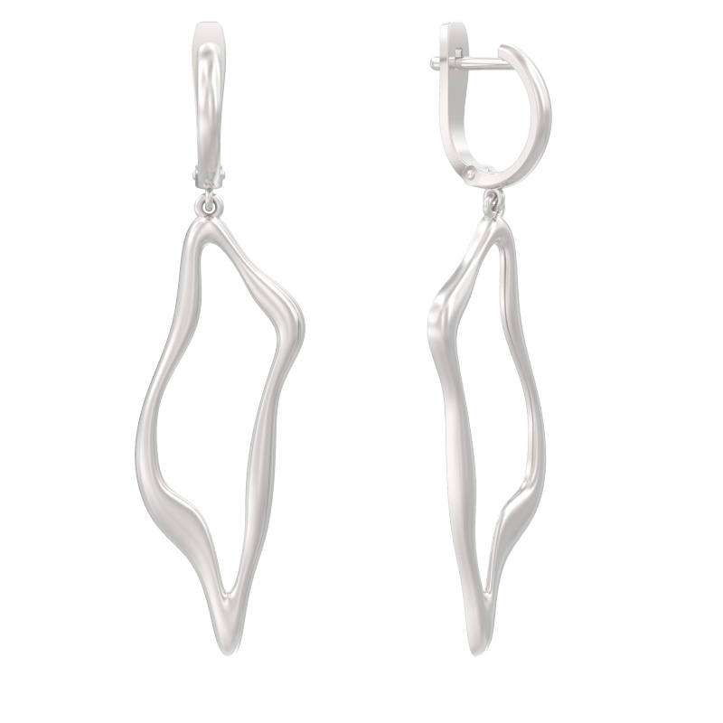 Серьги из серебра