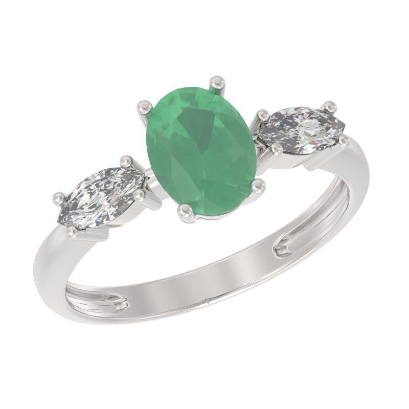 Кольцо серебряное 1056291-01290-Y | Серьги серебряные 1056292-01290-Y купить по цене 5004 руб. в ювелирном магазине ⭐️ «Золотая Подкова»