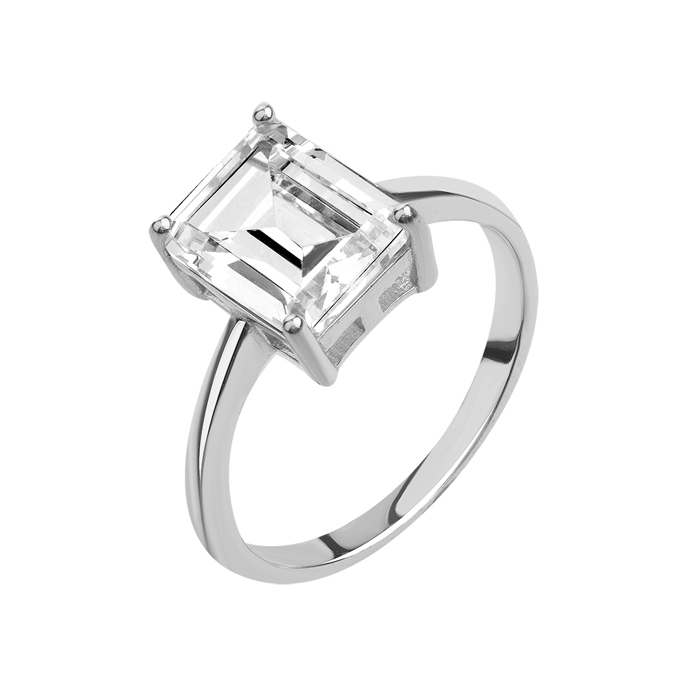 Кольцо серебряное B21033-R | Серьги серебряные B21033-E купить по цене 4784 руб. в ювелирном магазине ⭐️ «Золотая Подкова»