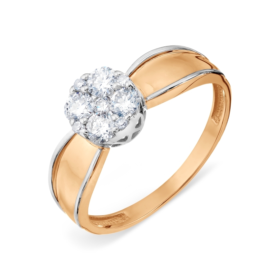 Кольцо золотое Т13101А | Серьги золотые Т13102Б793 купить по цене 275592 руб. в ювелирном магазине ⭐️ «Золотая Подкова»