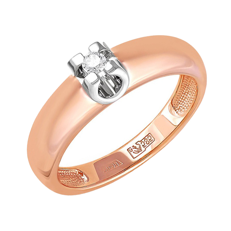 Кольцо золотое 11-0072-1000 | Серьги золотые 12-0072-1000 купить по цене 114000 руб. в ювелирном магазине ⭐️ «Золотая Подкова»