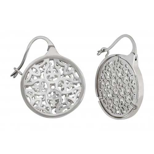 Серьги серебряные 43612АР | Серебряные серьги купить по выгодной цене в ювелирном магазине ⭐️ «Золотая Подкова»