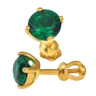 Серьги из золота