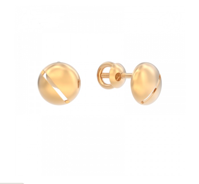 Серьги из золота