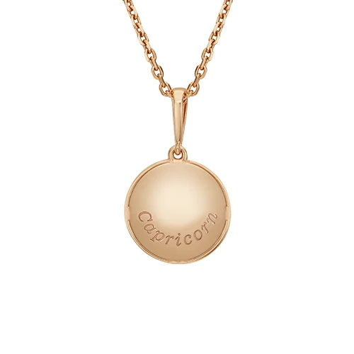 Подвеска золотая 03-3110-10-000-1110-66 Козерог | Ювелирные изделия от бренда Платина 💍 купить по доступной цене в ювелирной сети «Золотая Подкова»