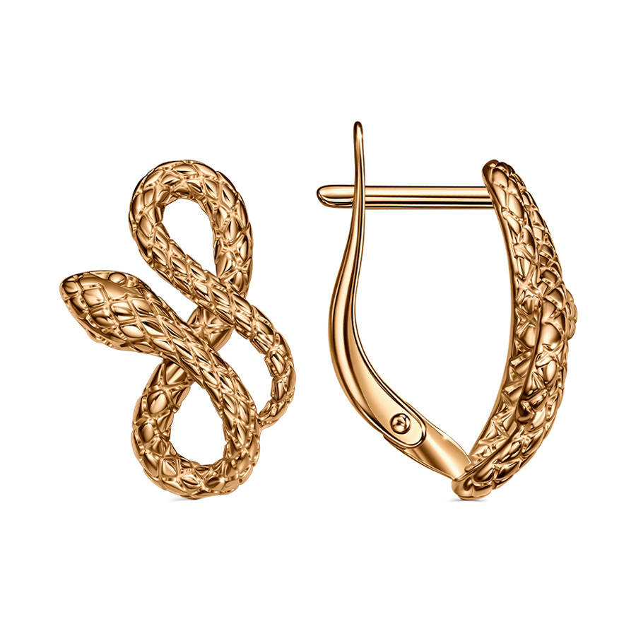 Серьги золотые С100-3830 | Кольцо золотое К100-3830 купить по цене 61230 руб. в ювелирном магазине ⭐️ «Золотая Подкова»