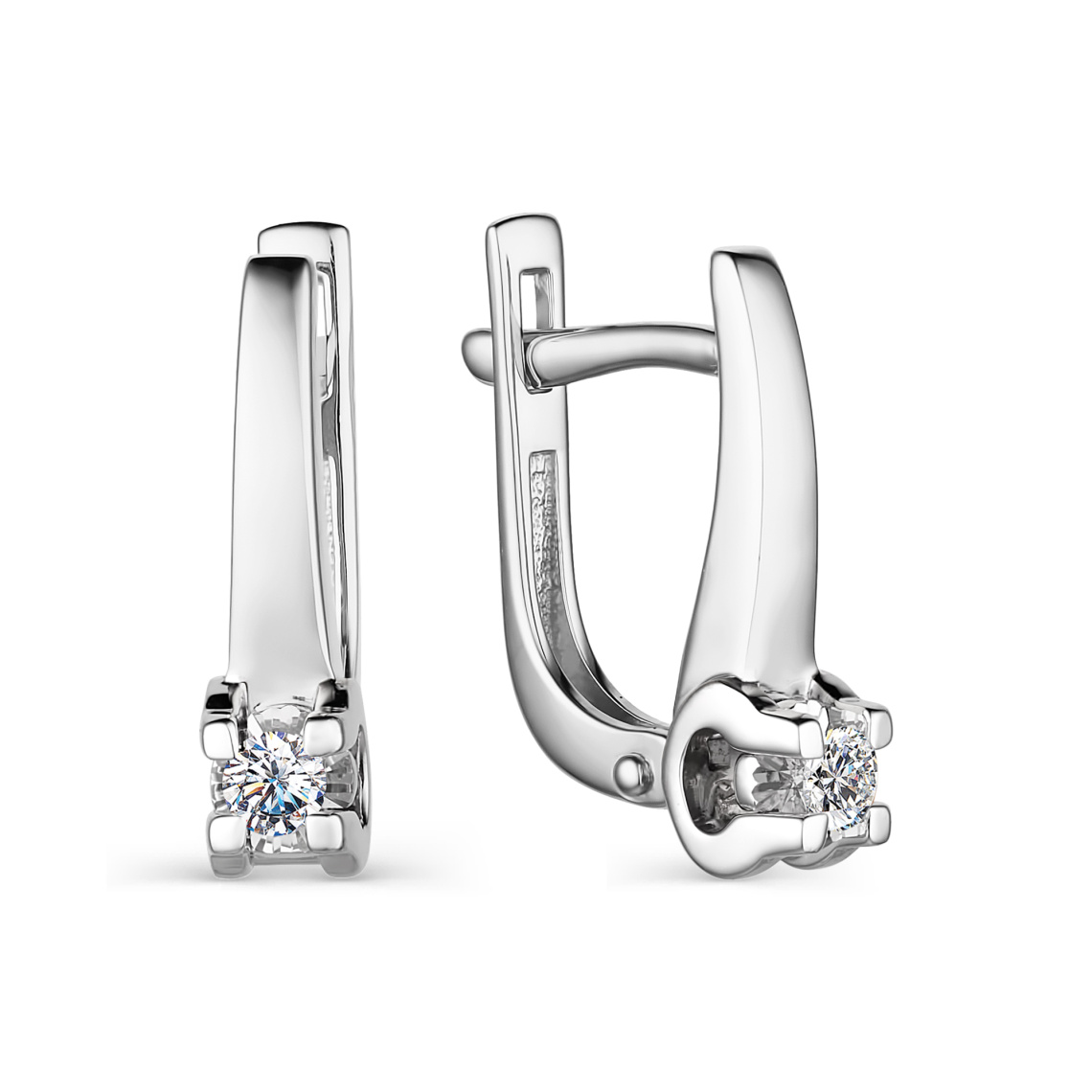 Серьги золотые 24003-200 | Кольцо золотое 14003-200 купить по цене 54274 руб. в ювелирном магазине ⭐️ «Золотая Подкова»