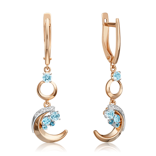 Серьги золотые 02-4889-00-201-1111 | Браслет золотой 05-0712-00-201-1111 купить по цене 75904 руб. в ювелирном магазине ⭐️ «Золотая Подкова»