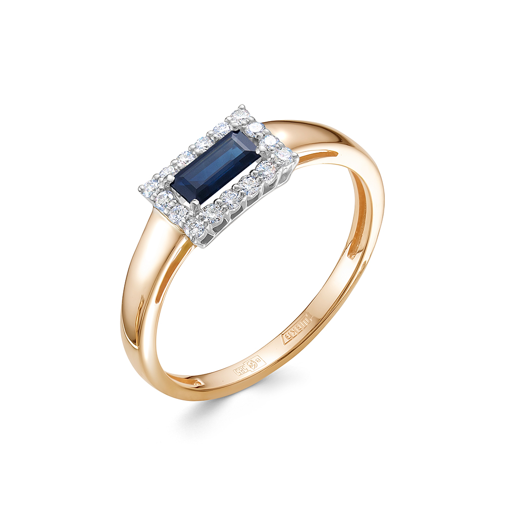 Кольцо золотое 1-11-1194-110 | Подвеска золотая 3-11-1194-110 купить по цене 102394 руб. в ювелирном магазине ⭐️ «Золотая Подкова»