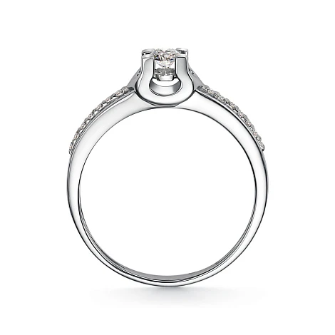 Кольцо из золота с бриллиантами