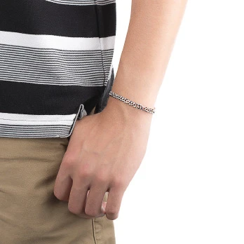 Браслет серебряный GDDRE-100-Rd | Браслеты купить по доступной цене в ювелирном магазине «Золотая Подкова»