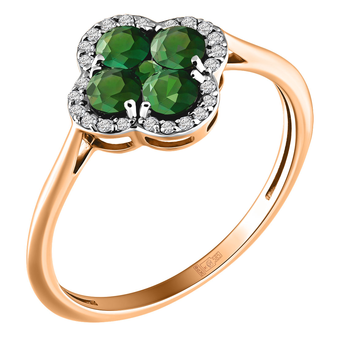 Кольцо золотое 802-02461-10-11-01-10 | Подвеска золотая 805-02461-10-21-01-10 купить по цене 119569 руб. в ювелирном магазине ⭐️ «Золотая Подкова»