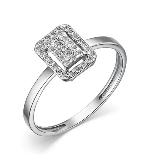 Кольцо золотое 15252-200 | Ювелирные изделия в сети Золотая Подкова