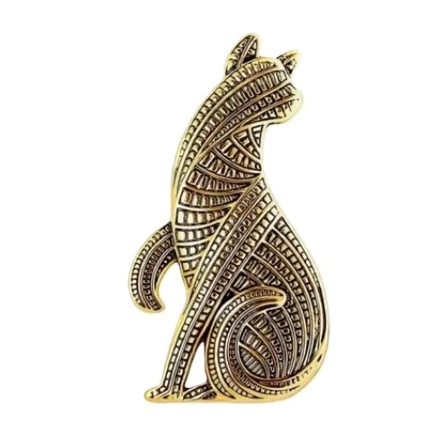 Брошь стальная 331110095g | Ювелирные изделия в сети Золотая Подкова