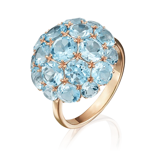 Кольцо золотое 01-4377-00-201-1110-46 | Ювелирные изделия от бренда Платина 💍 купить по доступной цене в ювелирной сети «Золотая Подкова»