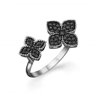 Кольцо золотое 902-00221-21-00-21-00 | Золотые кольца купить по выгодной цене в ювелирном магазине ⭐️ «Золотая Подкова»