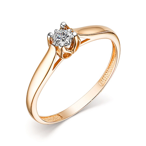 Кольцо золотое 15119-100 | Серьги золотые 25119-100 купить по цене 101321 руб. в ювелирном магазине ⭐️ «Золотая Подкова»