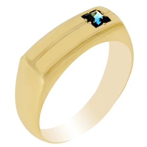 Печатка Au КМ-270 з. | Печатки кольца купить по выгодной цене в ювелирном магазине ⭐️ «Золотая Подкова»