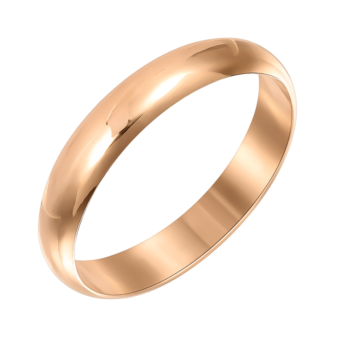 Кольцо золотое 809-00087-10-00-00-50 | Кольцо золотое 8287-50 "Классика" 50мм купить по цене 31226 руб. в ювелирном магазине ⭐️ «Золотая Подкова»