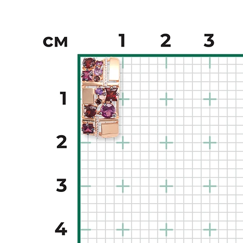 Подвеска золотая 03-3064-00-257-1111-57 | Подвески и кулоны с гранатом купить по выгодной цене в ювелирном магазине ⭐️ «Золотая Подкова»