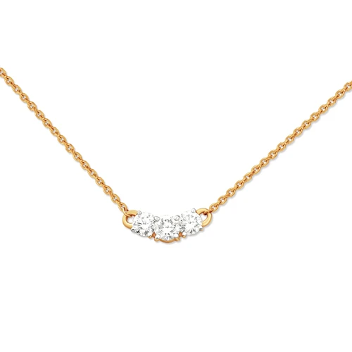 Колье золотое П13112760 | Колье с бриллиантами купить по выгодной цене в ювелирном магазине ⭐️ «Золотая Подкова»