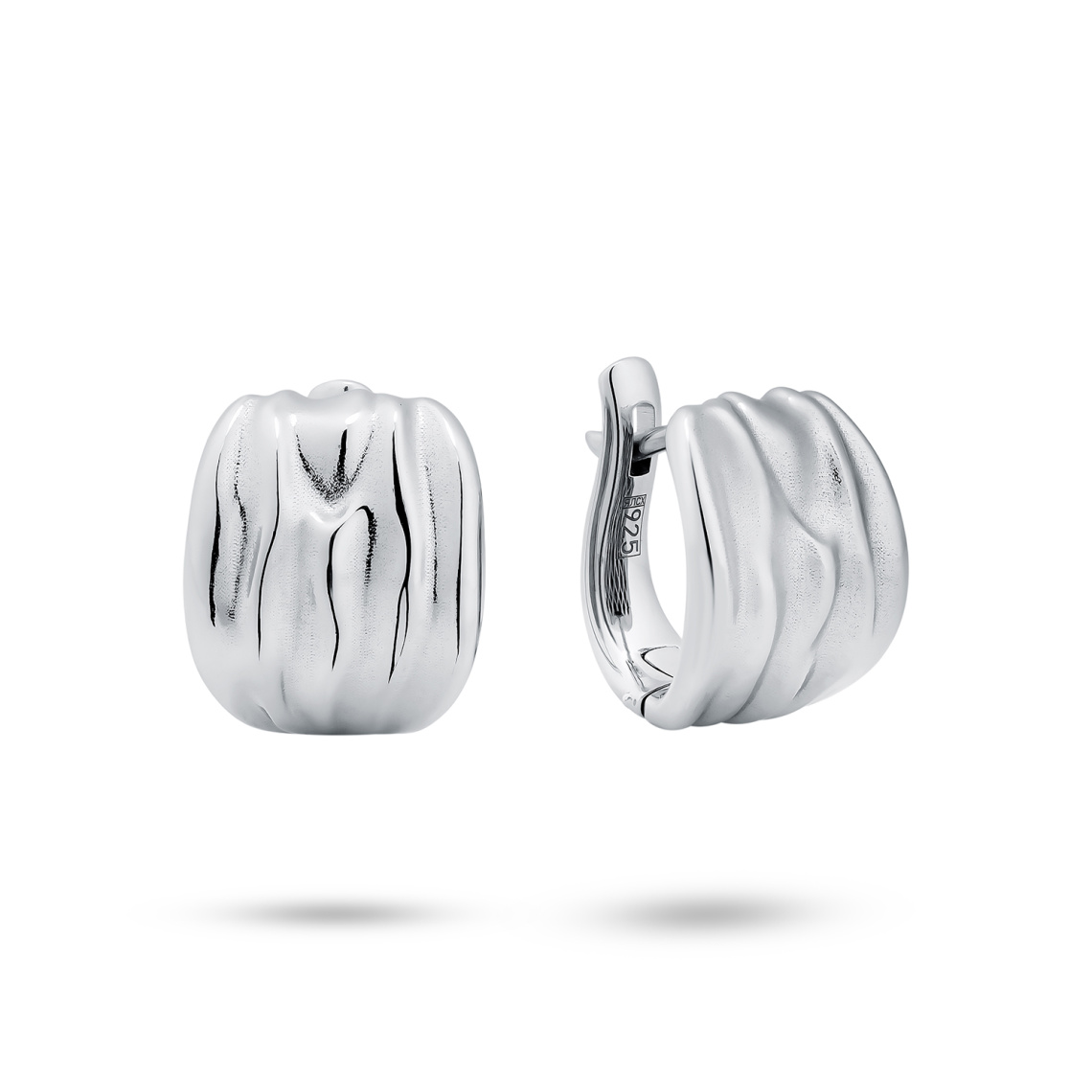 Серьги серебряные 01087-20-090101-00 | Кольцо серебряное 01087-10-090101-00 купить по цене 13542 руб. в ювелирном магазине ⭐️ «Золотая Подкова»