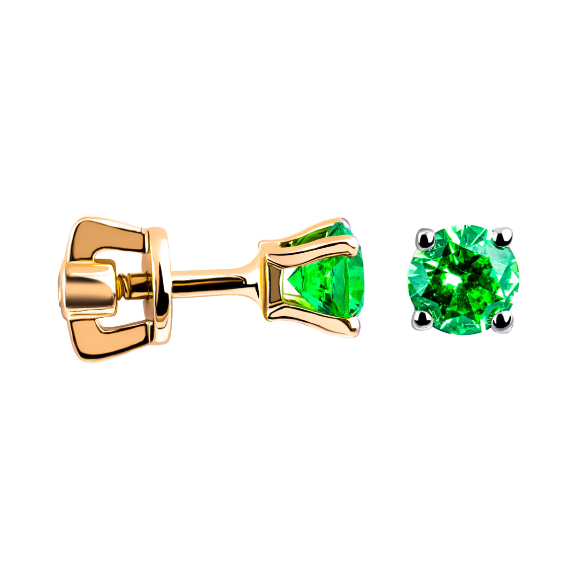 Серьги из золота