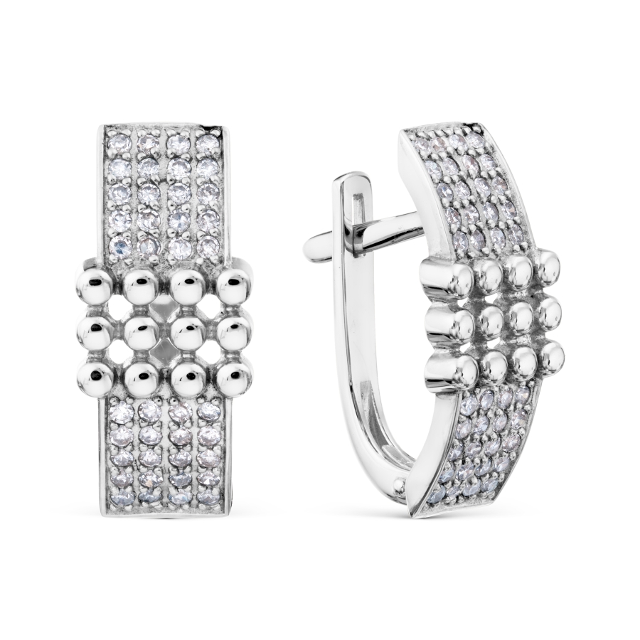 Серьги золотые Т30702В166 | Кольцо золотое Т30701Б156 купить по цене 80325 руб. в ювелирном магазине ⭐️ «Золотая Подкова»