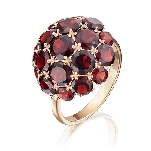 Кольцо золотое 01-4377-00-204-1110-46 | Ювелирные изделия от бренда Платина 💍 купить по доступной цене в ювелирной сети «Золотая Подкова»