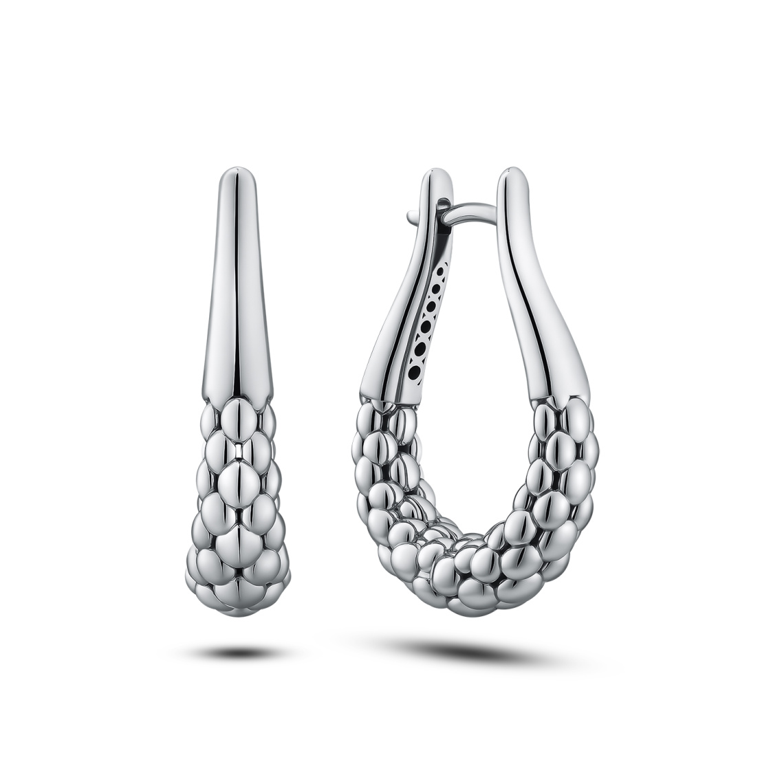 Серьги серебряные 01142-21-090101-00 | Колье серебряное 01142-50-090101-00 купить по цене 16288 руб. в ювелирном магазине ⭐️ «Золотая Подкова»