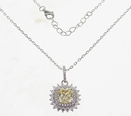 Колье серебряное SS-B1380NC3 | Серебряные колье купить по выгодной цене в ювелирном магазине ⭐️ «Золотая Подкова»