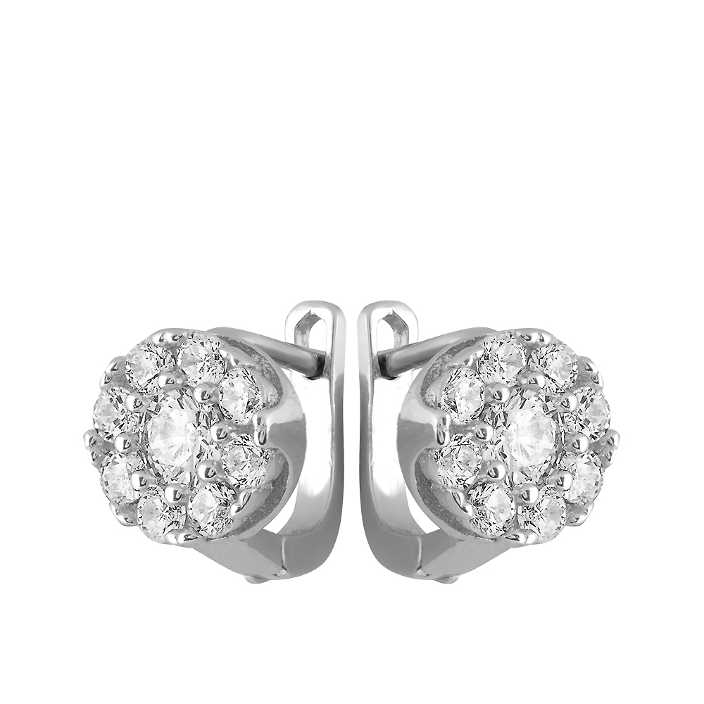 Серьги из серебра