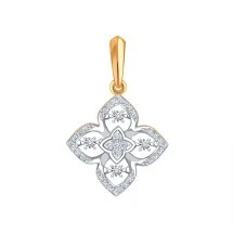 Подвеска золотая Т146636019 | Ювелирные изделия от бренда Каратов 💍 купить по доступной цене в ювелирной сети «Золотая Подкова»