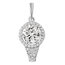 Подвеска серебряная 85357с | #default_image_alt#