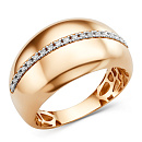 Кольцо золотое 900051-1102 | Кольцо золотое 900051-1102 купить по цене 85995 руб. в ювелирном магазине ⭐️ «Золотая Подкова»