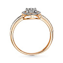 Кольцо золотое 15664-100 | Кольцо золотое 15664-100 купить по цене 104006 руб. в ювелирном магазине ⭐️ «Золотая Подкова»