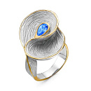 Кольцо серебряное К-11-0160W1 поз. | #default_image_alt#