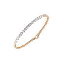 Браслет золотой 0606091 | Браслет золотой 0606091 купить по цене 42058 руб. в ювелирном магазине ⭐️ «Золотая Подкова»