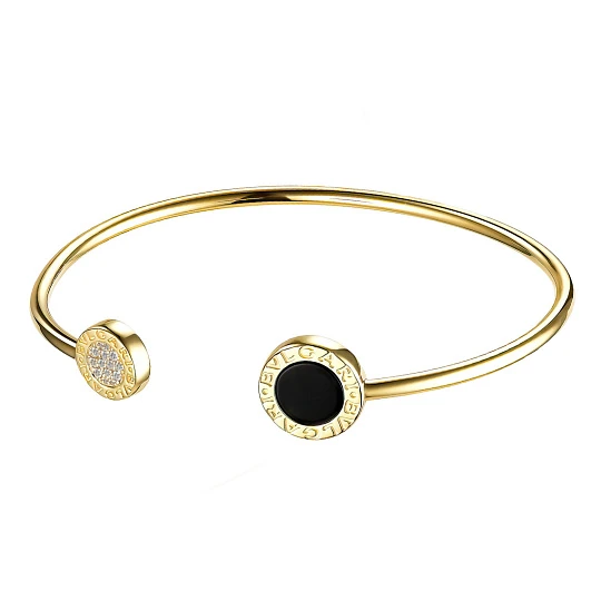 Браслет золотой 55369-311 | Жесткие браслеты купить по выгодной цене в ювелирном магазине ⭐️ «Золотая Подкова»