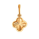 Подвеска золотая Т100635849 | Подвеска золотая Т100635849 купить по цене 17542 руб. в ювелирном магазине ⭐️ «Золотая Подкова»