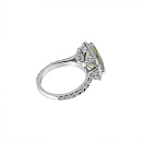 Кольцо золотое 822229Б.Бр.Турмалин | Кольцо золотое 822229Б.Бр.Турмалин купить по цене 1097947 руб. в ювелирном магазине ⭐️ «Золотая Подкова»