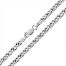 Цепь серебряная 6006R100L50 | Цепь серебряная 6006R100L50 купить по цене 7737 руб. в ювелирном магазине ⭐️ «Золотая Подкова»