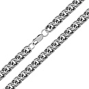 Цепь серебряная 3000X164L55 | Цепь серебряная 3000X164L55 купить по цене 31742 руб. в ювелирном магазине ⭐️ «Золотая Подкова»