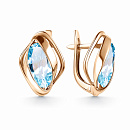 Серьги золотые 20391500 Топаз | Серьги золотые 20391500 Топаз купить по цене 111371 руб. в ювелирном магазине ⭐️ «Золотая Подкова»