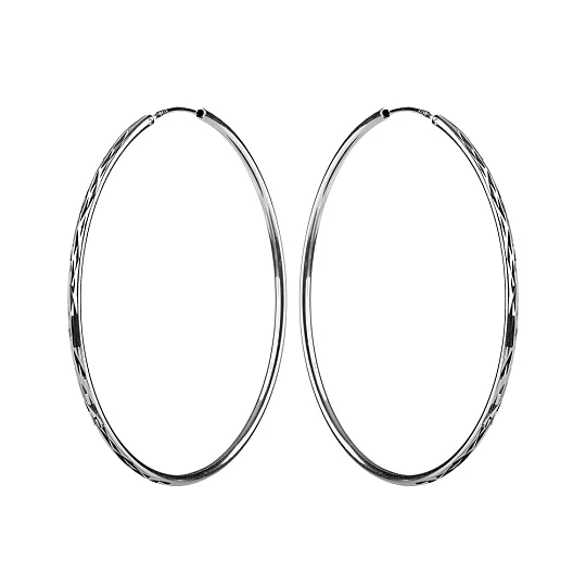 Серьги серебряные K1DE0403-55 | Серебряные серьги купить по выгодной цене в ювелирном магазине ⭐️ «Золотая Подкова»