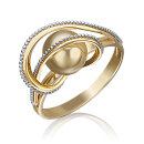 Кольцо золотое 01-5248-00-000-1121-42 | Кольцо золотое 01-5248-00-000-1121-42 купить по цене 84150 руб. в ювелирном магазине ⭐️ «Золотая Подкова»